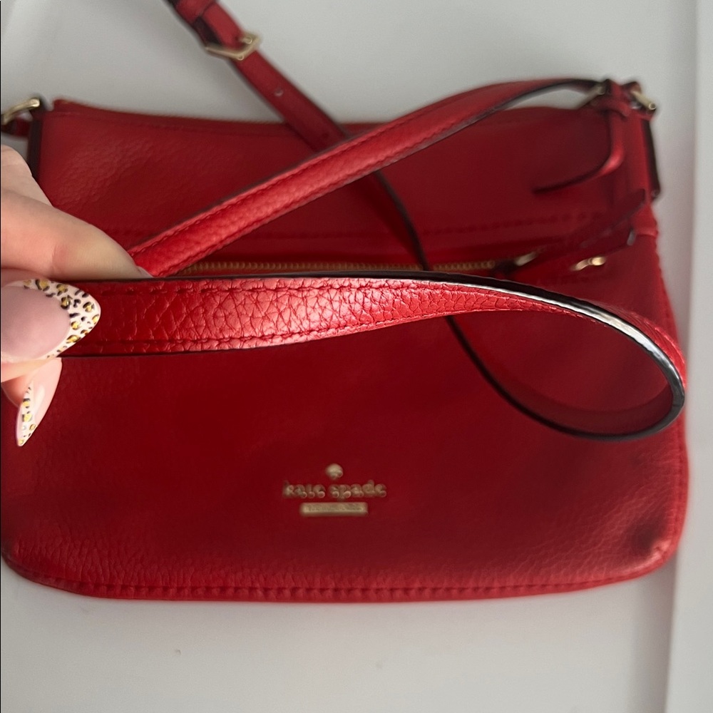 Kate Spade Jackson Pebble Leather Crossbody Top Zip - Picture 11 of 13